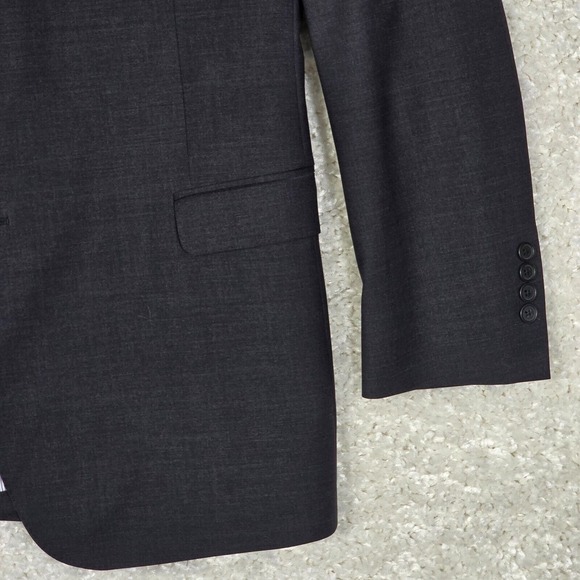 Brooks Brothers Sport Coat Mens 44L Gray Explorer Fitzgerald Fit Business Casual - Picture 2 of 15